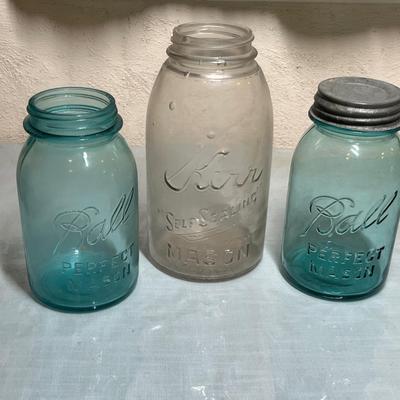 Lot 447 Ball Fruit jars