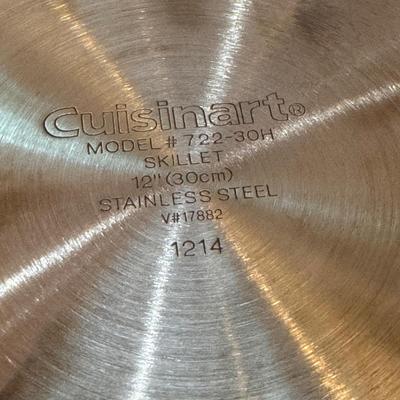 Cuisinart 12” Skillet and Other Pots and Pans (K-DZ)