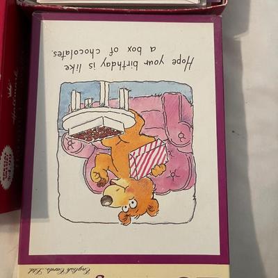 Assorted cards