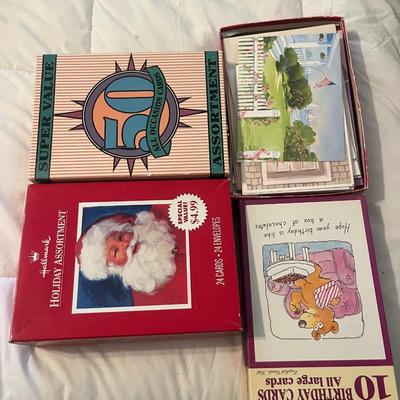 Assorted cards