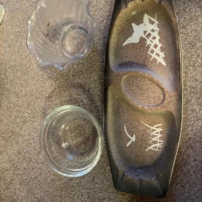 Assorted plates and table ware