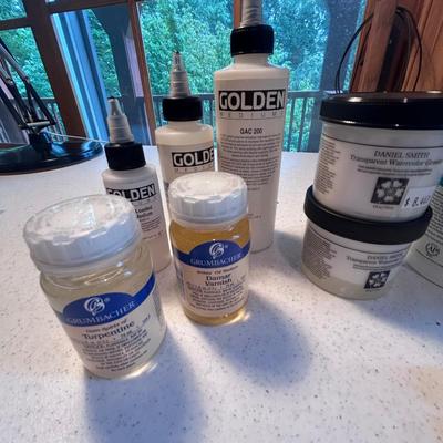Golden, Daniel Smith Acrylics and More (2R-BB)