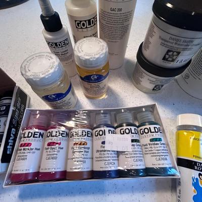 Golden, Daniel Smith Acrylics and More (2R-BB)