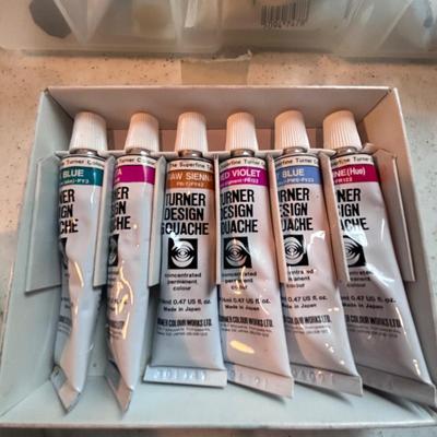 Golden, Daniel Smith Acrylics and More (2R-BB)