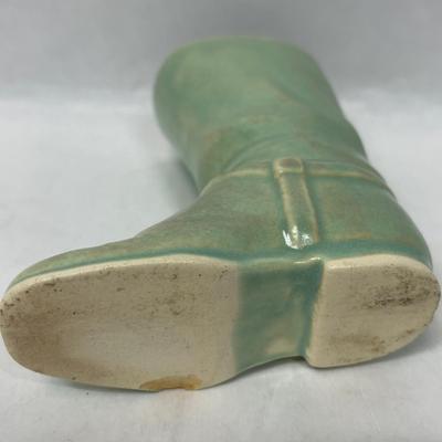 Ceramic Boot-Shaped Vase