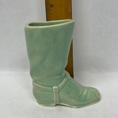Ceramic Boot-Shaped Vase