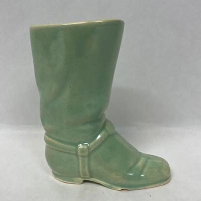 Ceramic Boot-Shaped Vase