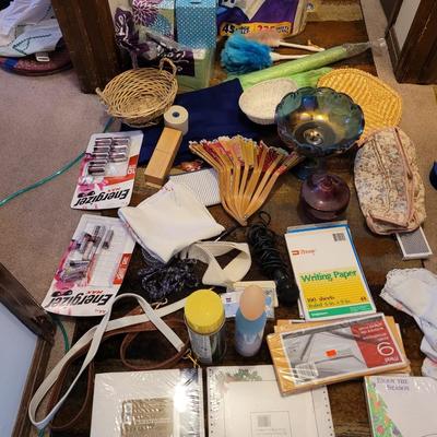 Lot of household and bathroom small items