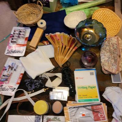 Lot of household and bathroom small items