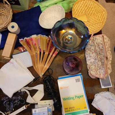 Lot of household and bathroom small items