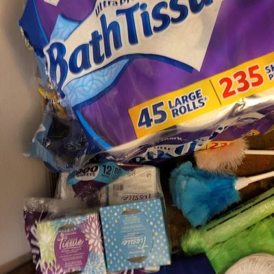 Lot of household and bathroom small items