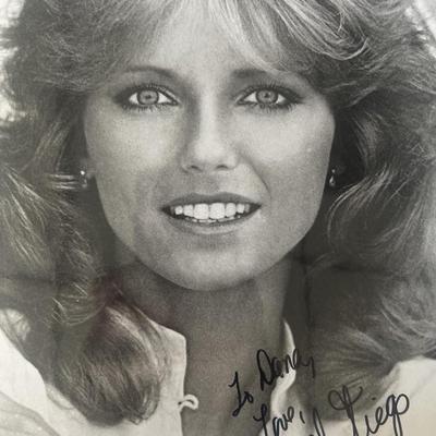 Cheryl Tiegs signed photo