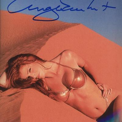 Angie Everhart signed photo