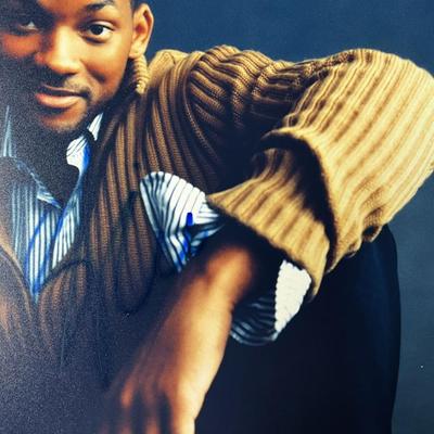 Will Smith signed photo