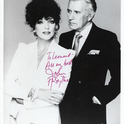 John Forsythe signed photo