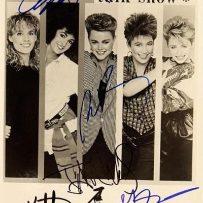 The Go-Go's signed promo photo 