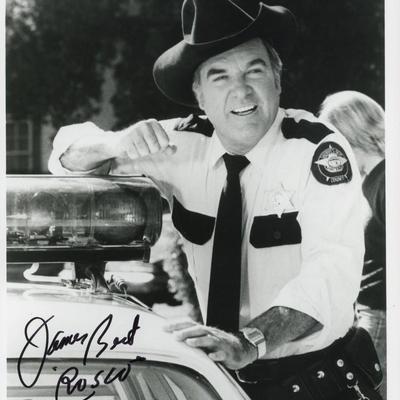 James Best signed Dukes of Hazzard photo