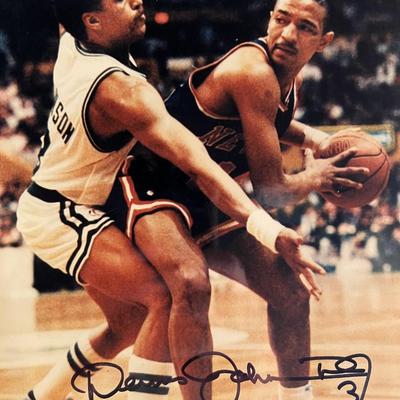 Dennis Johnson signed photo