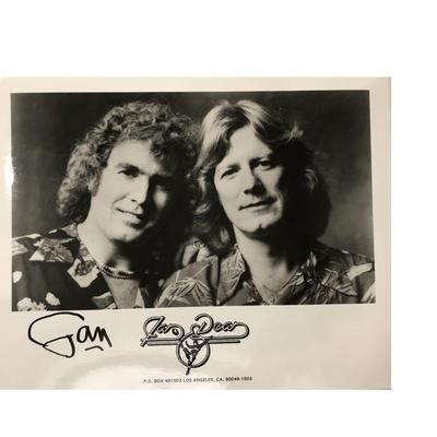 Jan and Dean signed photo
