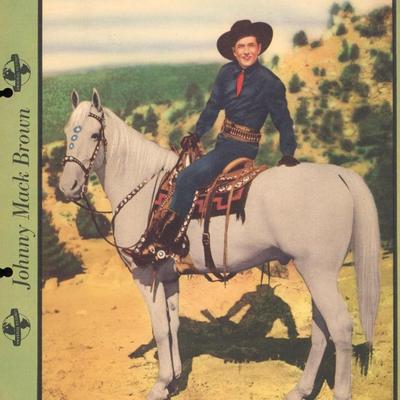Johnny Mack Brown magazine page