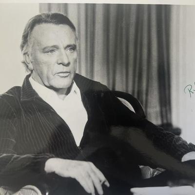Richard Burton signed photo