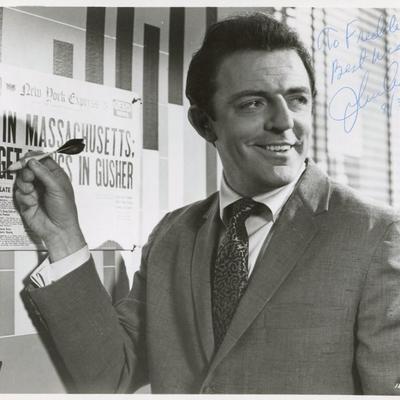 John Astin signed photo