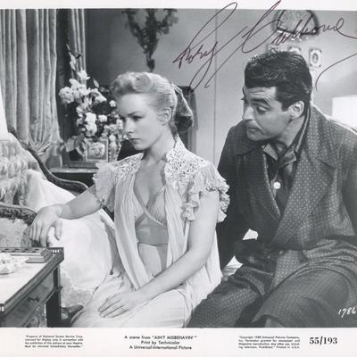 Rory Calhoun signed Aint Misbehavin movie still