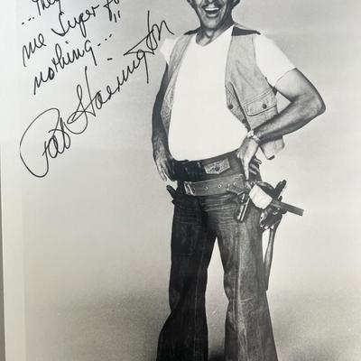 One Day At A Time Pat Harrington Jr. signed photo