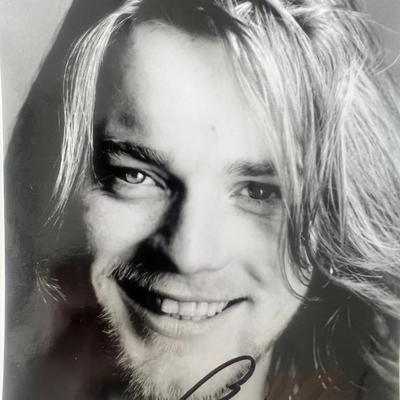 Ewan McGregor signed photo