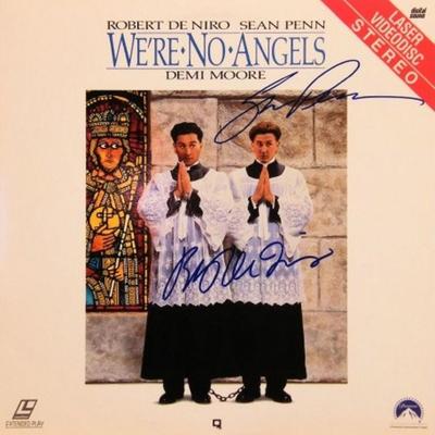 Robert De Niro and Sean Penn signed LaserDisc 