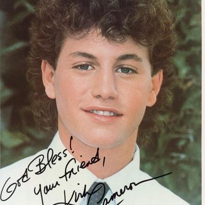 Kirk Cameron signed photo