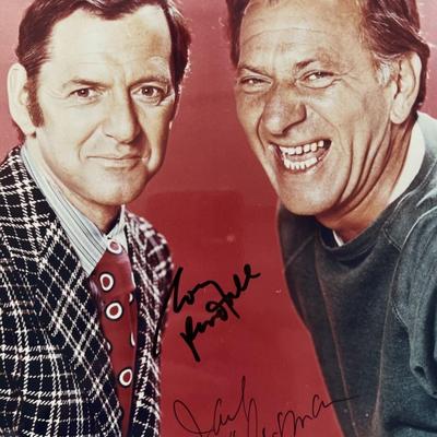The Odd Couple signed photo. GFA Authenticated