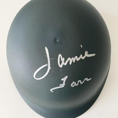 MASH Jamie Farr signed helmet- JSA