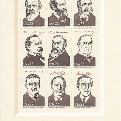 Presidents of the United States: III Souvenir Stamp Sheet