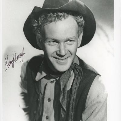 Harry Carey signed photo