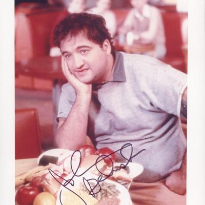 Animal House John Belushi signed still photo