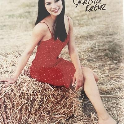 Kristin Kreuk signed photo
