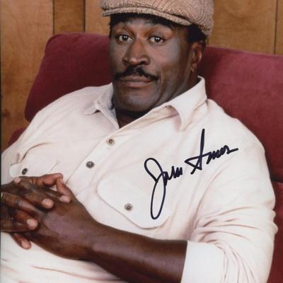 John Amos signed photo