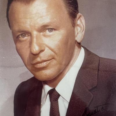 Frank Sinatra signed photo