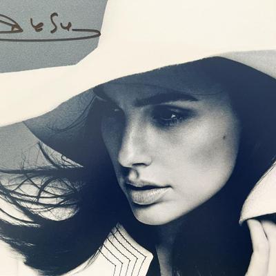 Gal Gadot signed photo