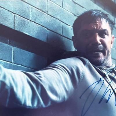 Tom Hardy signed movie photo