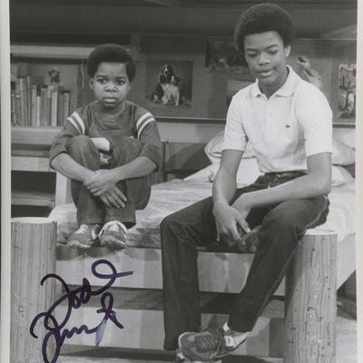 Todd Bridges signed "Different Strokes" photo