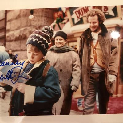 Home Alone signed photo