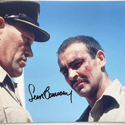 Sean Connery signed photo 