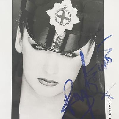 Boy George signed photo