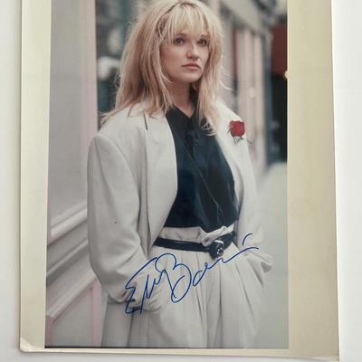 Ellen Barkin signed photo