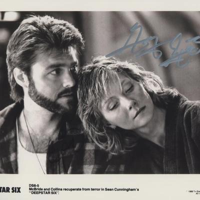 Greg Evignan "Deepstar Six" signed movie photo