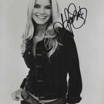 Jessica Simpson signed photo