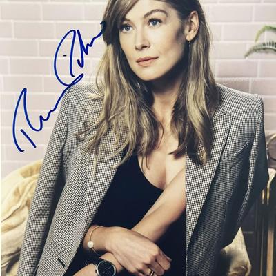 Rosamund Pike signed photo
