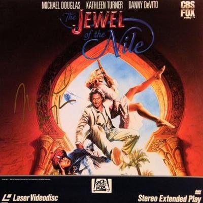 Michael Douglas signed LaserDisc 